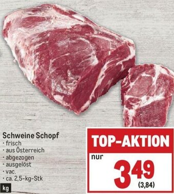 Metro Schweine Schopf Angebot
