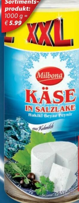 Lidl Käse in Salzlake Angebot