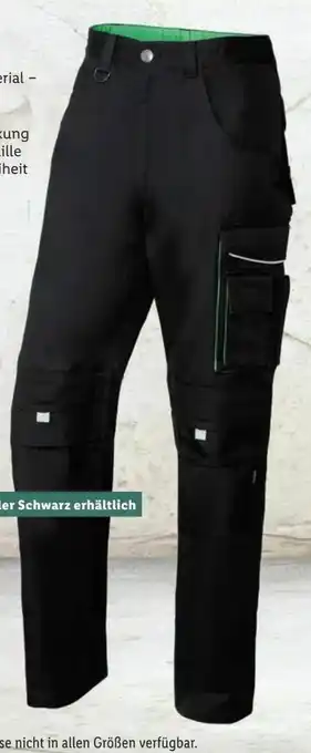 Lidl Herren Profi Arbeitsbundhose Angebot