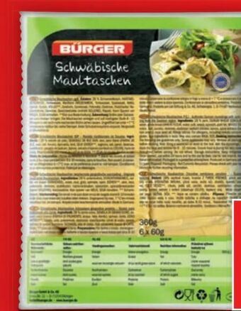 Lidl Schwäbische Maultaschen Angebot