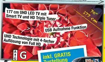 Maximarkt LED-TV 70UN71006LB Angebot