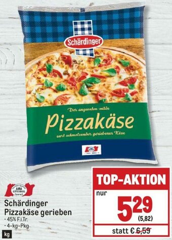 Metro Schärdinger Pizzakäse Gerieben Angebot