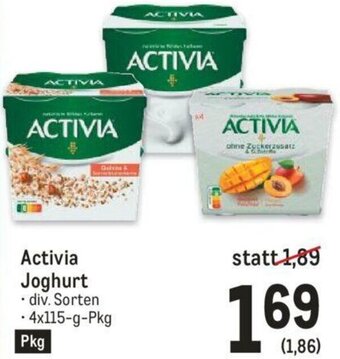 Metro Activia Joghurt Angebot