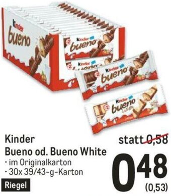 Metro Kinder Bueno Od. Bueno White Angebot