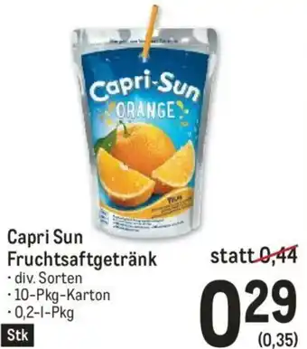 Metro Capri Sun Fruchtsaftgetränk Angebot