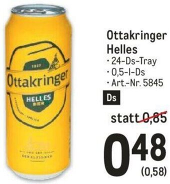 Metro Ottakringer Helles Angebot