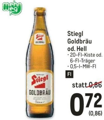 Metro Stiegl Goldbräu Od. Hell Angebot