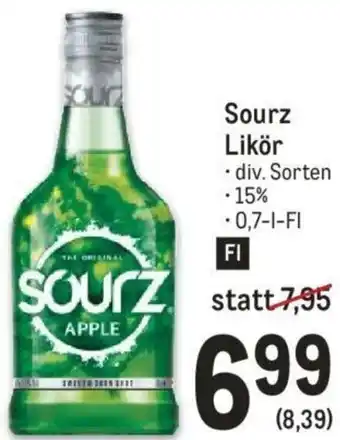 Metro Sourz Likör Angebot