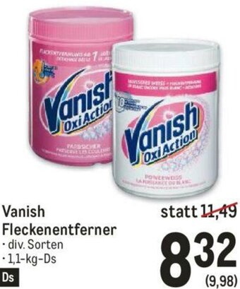 Metro Vanish Fleckenentferner Angebot