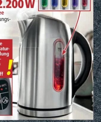 Norma LED-Edelstahl Wasserkocher Angebot