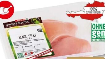 SPAR Gourmet Feinstes Geflügel Hendlfilet Angebot