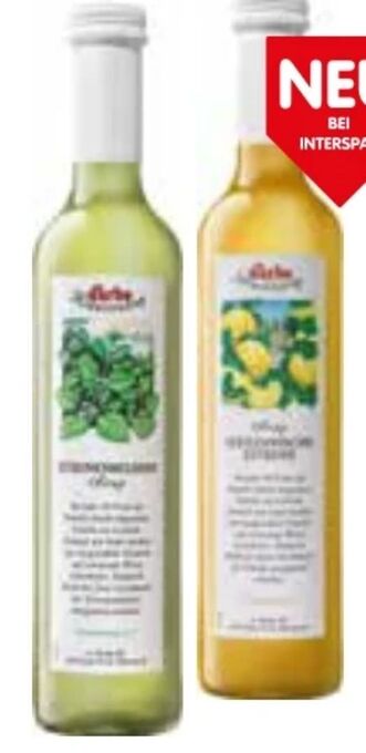 Interspar Sirup Angebot