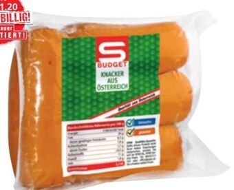 Spar Knacker Angebot