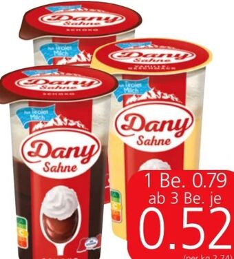 Eurospar Dany Sahne Angebot