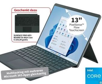 Media Markt Notebook Surface Pro 8 Angebot