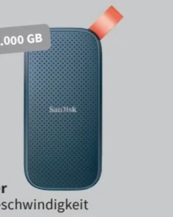 Media Markt SSD Festplatte Extreme Portable Angebot
