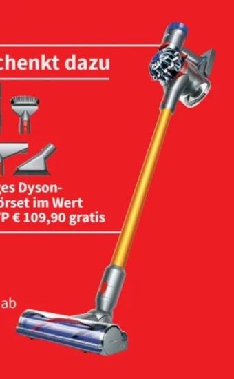 Media Markt Akku Staubsauger V8 Absolute+ Angebot