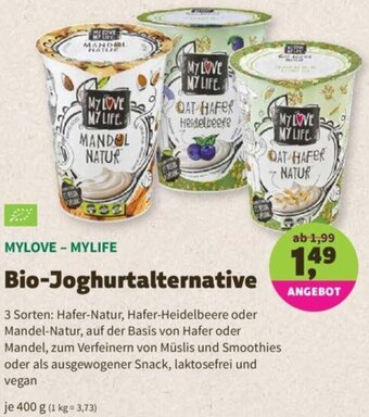 Denn's Biomarkt Bio-Joghurtalternative Angebot