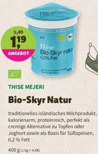 Denn's Biomarkt Bio-Skyr Natur 400g Angebot