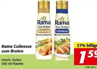 Nah&Frisch Rama Culinesse Zum Braten 500ml Angebot