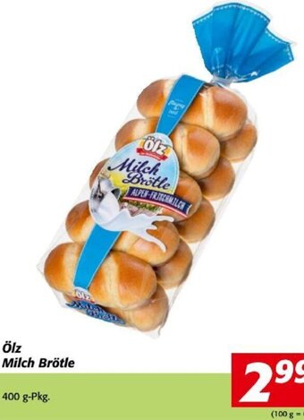 Nah&Frisch Ölz Milch Brötle 400g Angebot