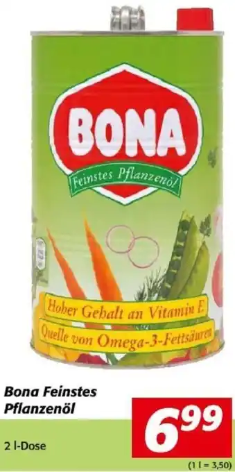 Nah&Frisch Bona Feinstes Pflanzenöl 2l-Dose Angebot