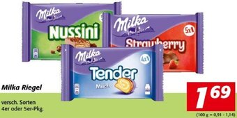 Nah&Frisch Milka Riegel Angebot