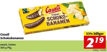 Nah&Frisch Casali Schokobananen 300g Angebot