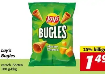 Nah&Frisch Lay's Bugles 100g Angebot