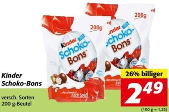 Nah&Frisch Kinder Schoko-Bons 200g Angebot