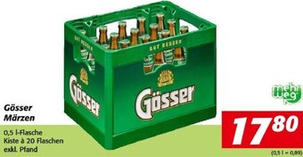 Nah&Frisch Gösser Märzen 0,5L Angebot