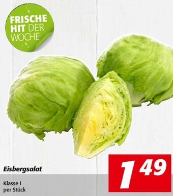 Nah&Frisch Eisbergsalat Angebot