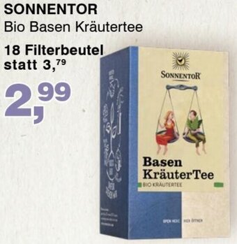 Prokopp Sonnentor Bio Basen Kräutertee Angebot