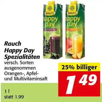 Nah&Frisch Rauch Happy Day Spezialitäten Angebot