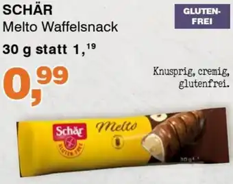 Prokopp Schär Melto Waffelsnack 30g Angebot