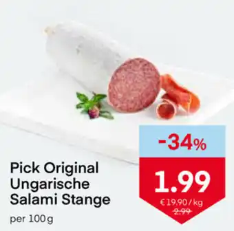 MPreis Pick Original Ungarische Salami Stange 100 g Angebot