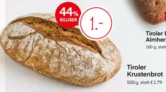 MPreis Tiroler Krustenbrot 500g Angebot