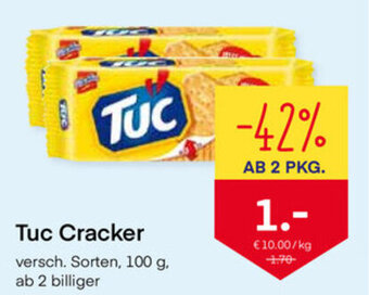 MPreis Tuc Cracker 100 g Angebot