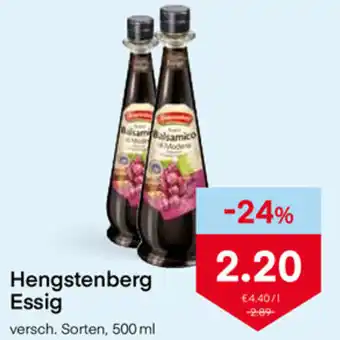 MPreis Hengstenberg Essig 500 ml Angebot