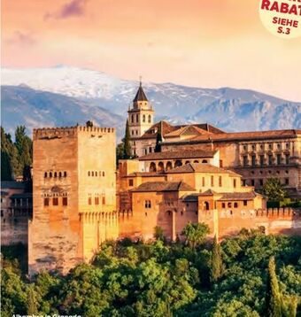 Billa Reisen Andalusien-Madrid-Spanien Rundreise Angebot