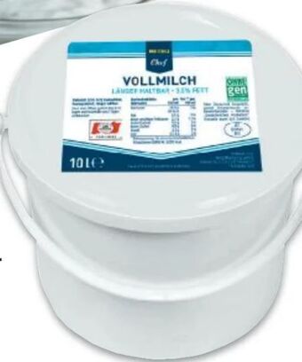Metro Vollmilch Angebot