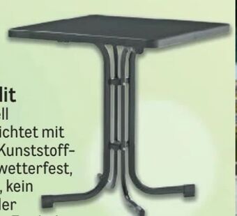 Metro Tisch Mecalit Angebot