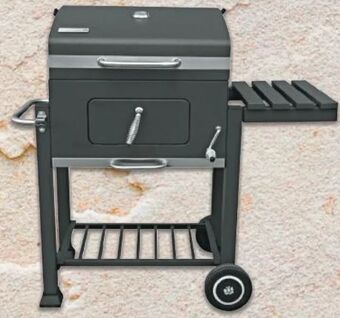 Metro Holzkohlegrill Trolly Deluxe Angebot