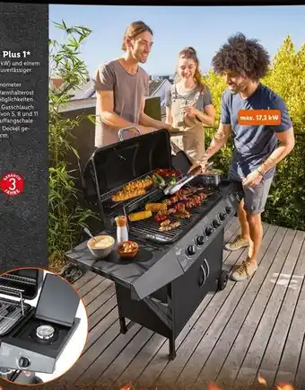 Lidl Gasgrill Dayton 6 Plus 1 Angebot