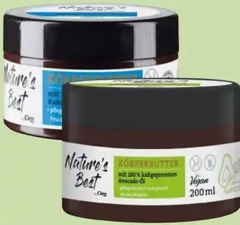 Lidl Nature's Best Körperbutter Angebot