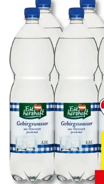 Lidl Gebirgswasser Angebot