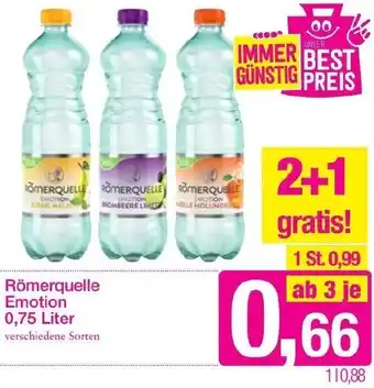 Sutterlüty Römerquelle Emotion 0,7 Liter Angebot