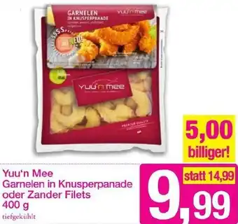 Sutterlüty Yuu'n Mee Garnelen In Knusperpanade Oder Zander Filets 400g Angebot