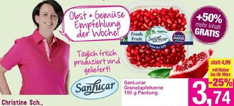 Sutterlüty SanLucar Granatapfelkerne 190g Angebot