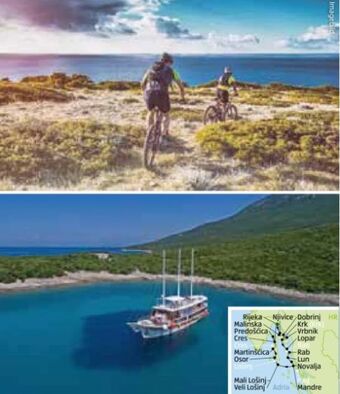 Hofer Reisen Inselhüpfen & Radtour Kroatien Angebot
